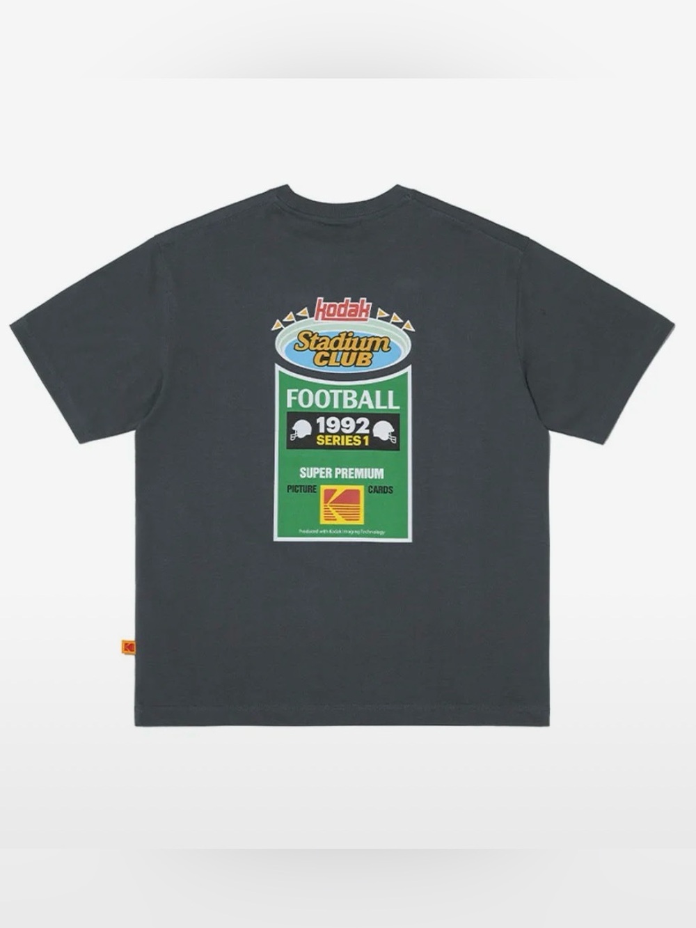 KODAK Apparel Stadium Club Aerocool Short Sleeve T-Shirt CHARCOAL